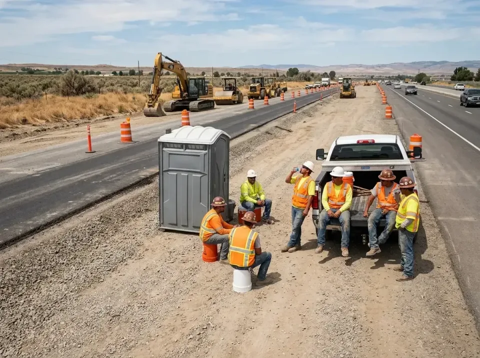 highway-road-construction-crew-007 — frequently asked questions, Porta Potty and Restroom Rentals in Nikiski, AK
